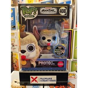 Funko Pop! Digital Avatar Last Airbender Proto as Appa #408 Royalty 1767 pcs
